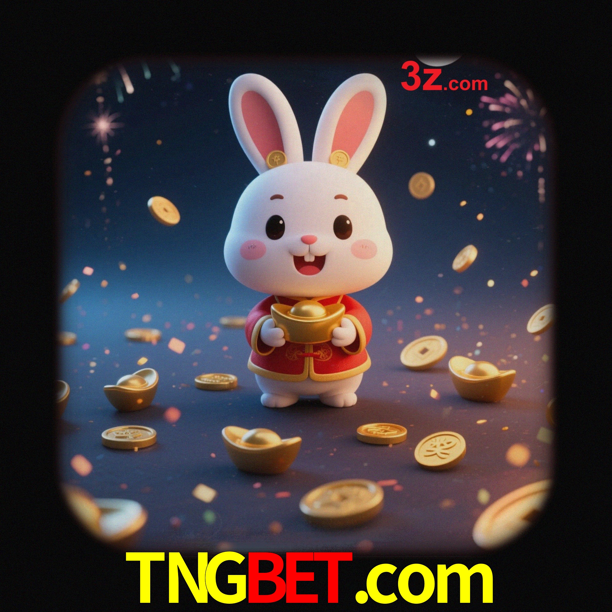 Slot machine 3D icon with number 7 and 1
